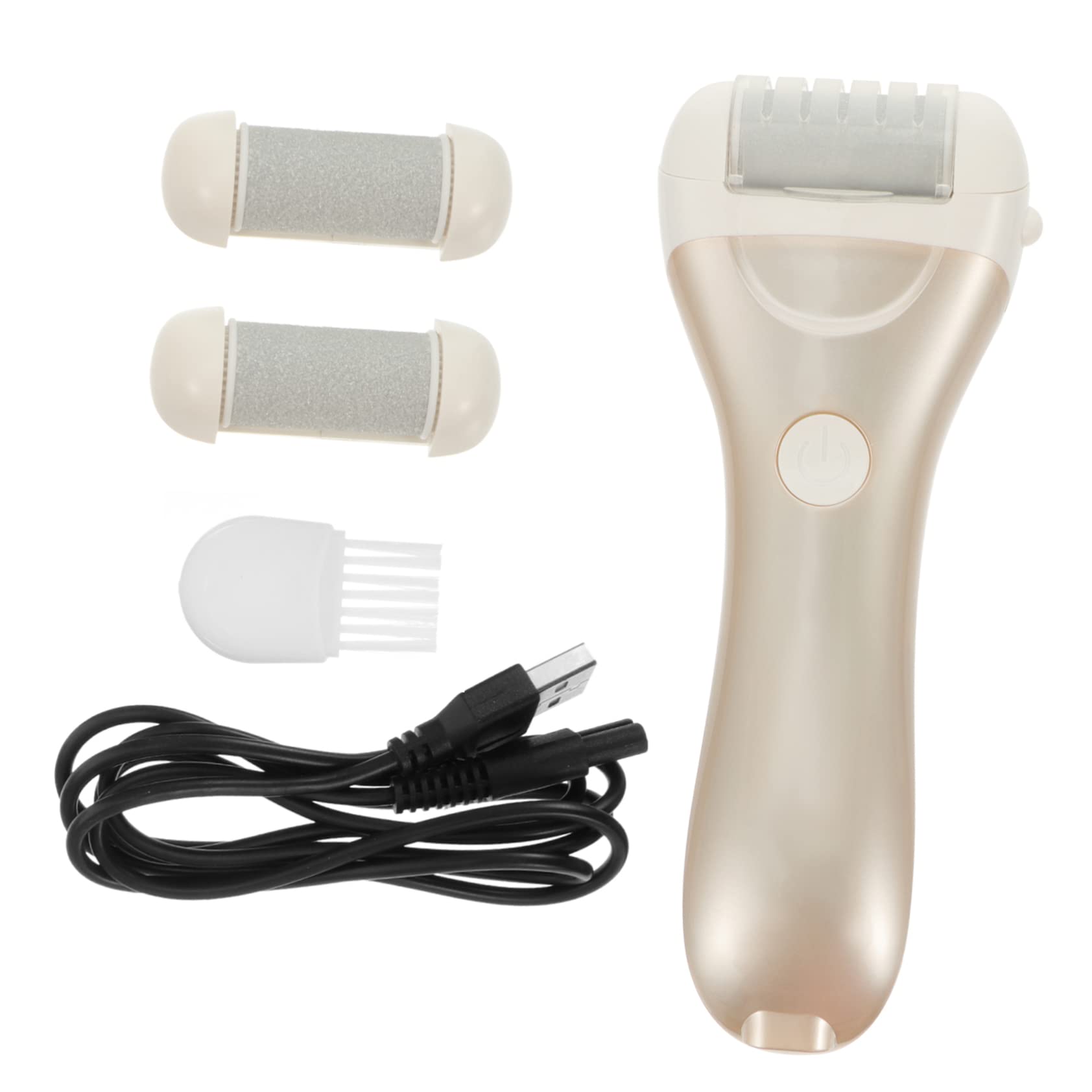 Molinillo Eléctrico de Pies para Pedicura y Cuidado de Callos Rosa