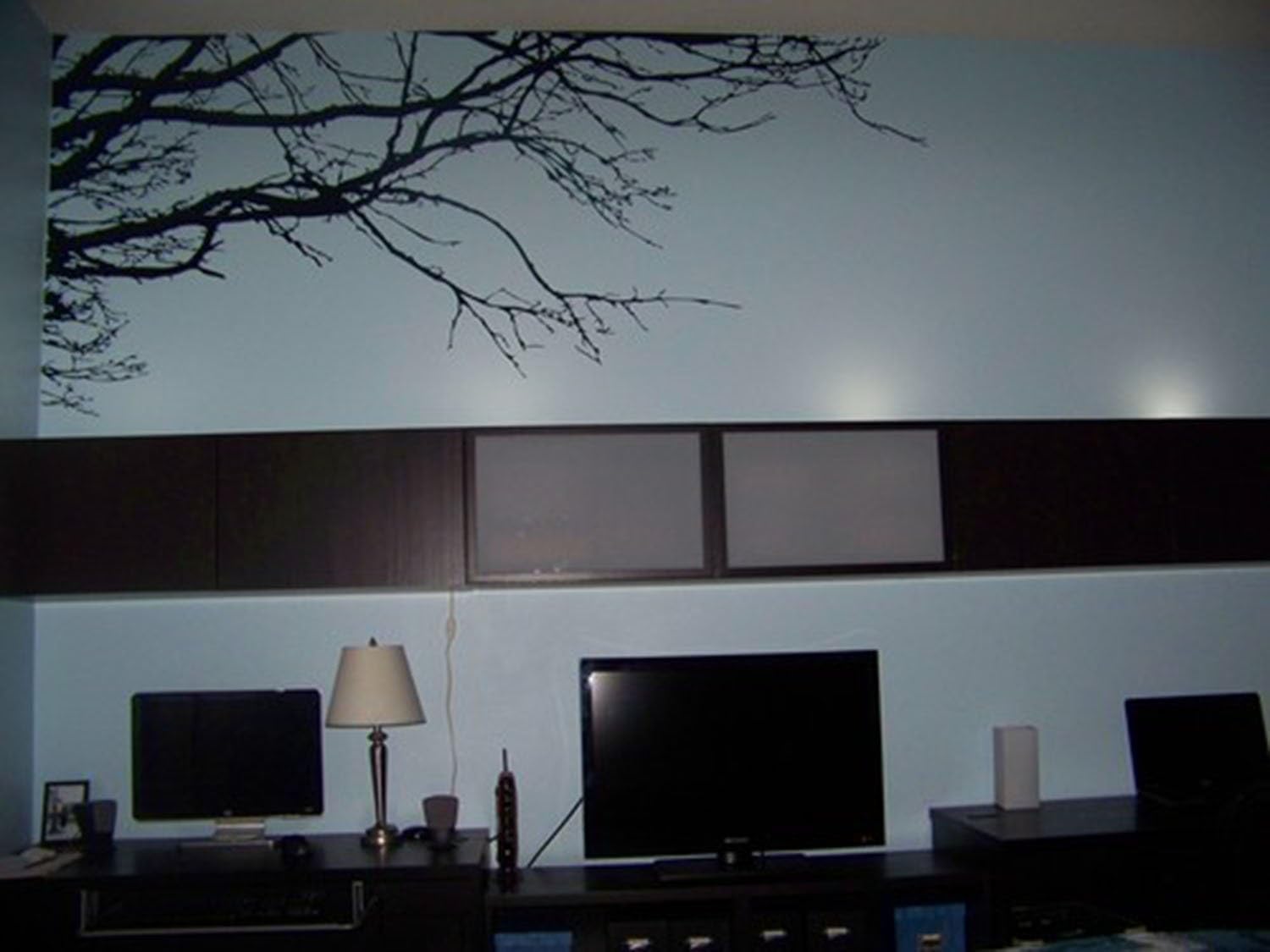 Innovative Stencils Tree Top Branches Wall Decal Vinyl Sticker 100" Wide X 44" High