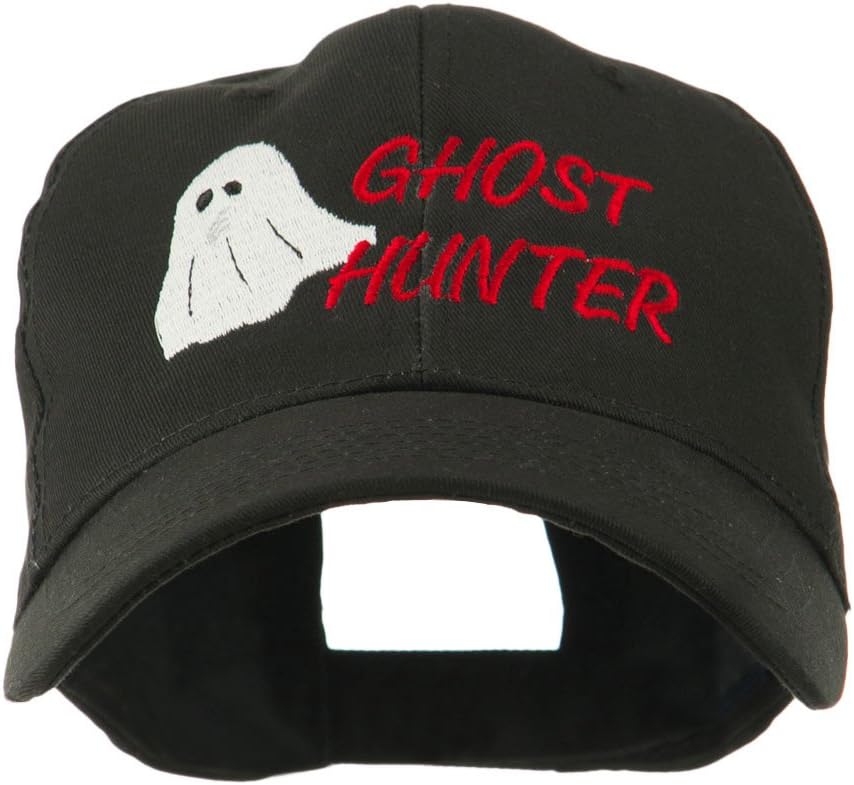 Halloween Ghost Hunter Embroidered Cap