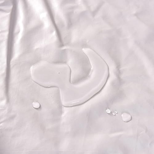 Miniatura 5 de Holawakaka Protector de colchón impermeable tamaño individual gris oscuro, funda de colchón transpirable, bolsillo profundo de 14 pulgadas (gris