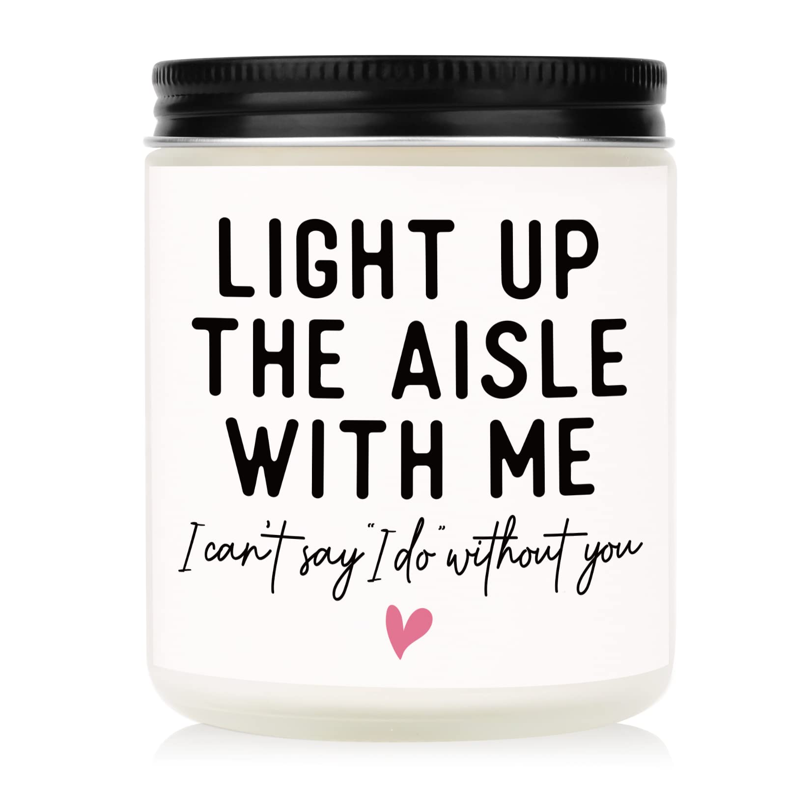 Niyewsor Scented Candles - Bridesmaid Gifts, Bridesmaid Proposal Gifts, Bridesmaid Gifts for Wedding Day, Bachelorette Party, Maid of Honor Gifts for Best Friend, Sister, Besties, BFF