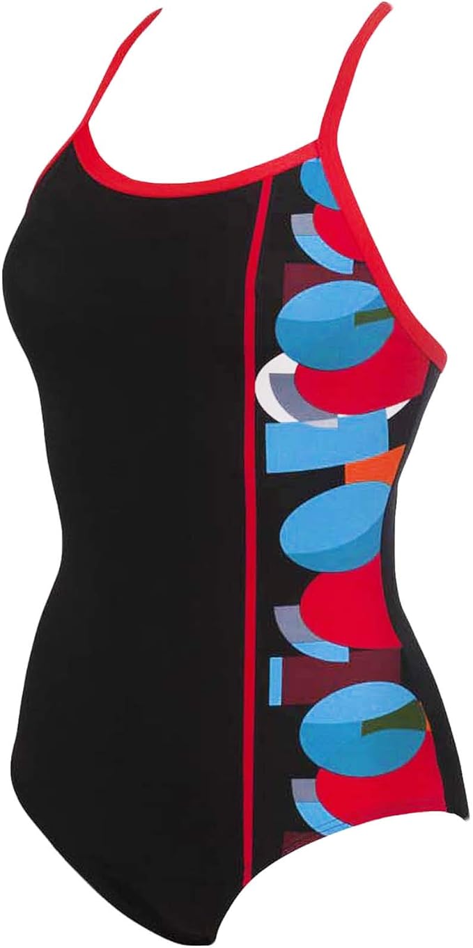 Arena Womens Asym One Piece Swimming Swimsuit Costume Black Amazon