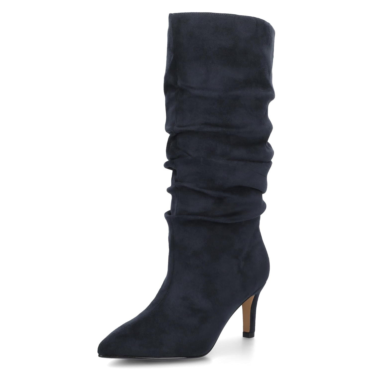 Journee Womens Sonnet Knee High Extra Wide-Calf Slouchy Boots