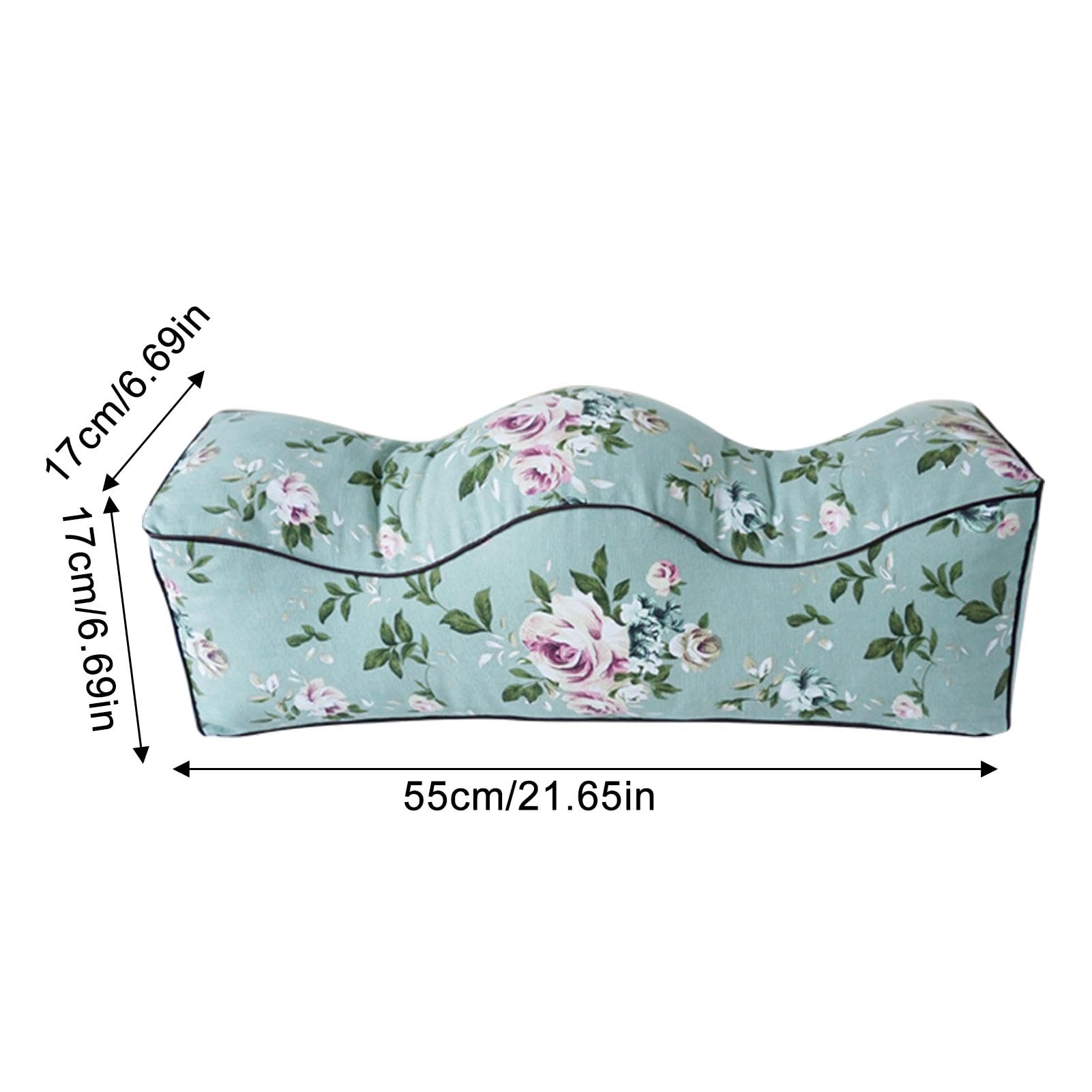 Cojín elevador de piernas para apoyo de circulación, cómoda almohada para elevación y reposapiés, almohada compacta de poliéster para uso doméstico
