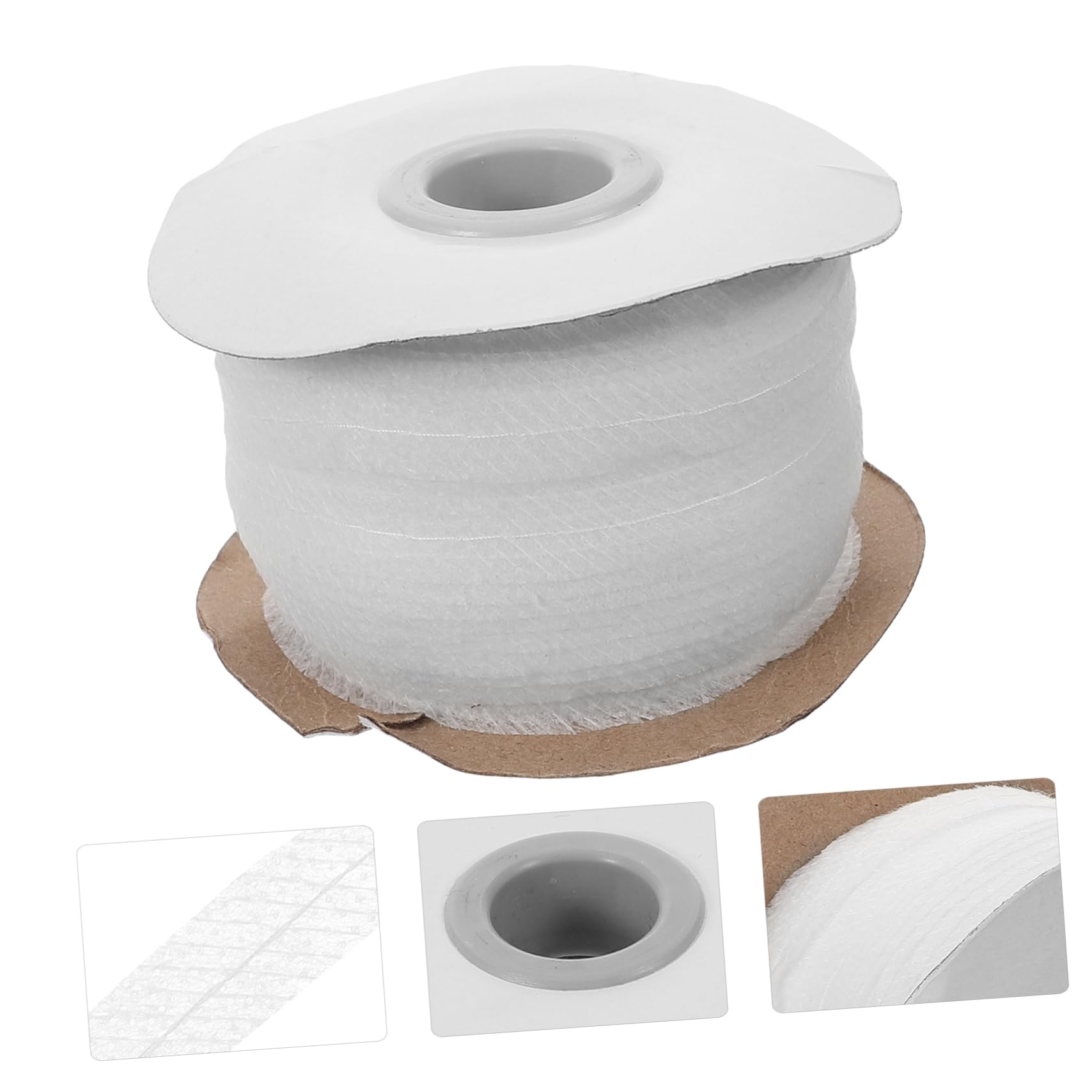 Rollo De Tira De Entretela Termoadhesiva De 5 Rollos Para Costura De Ropa Diseño De Línea Central Fácil De Coser