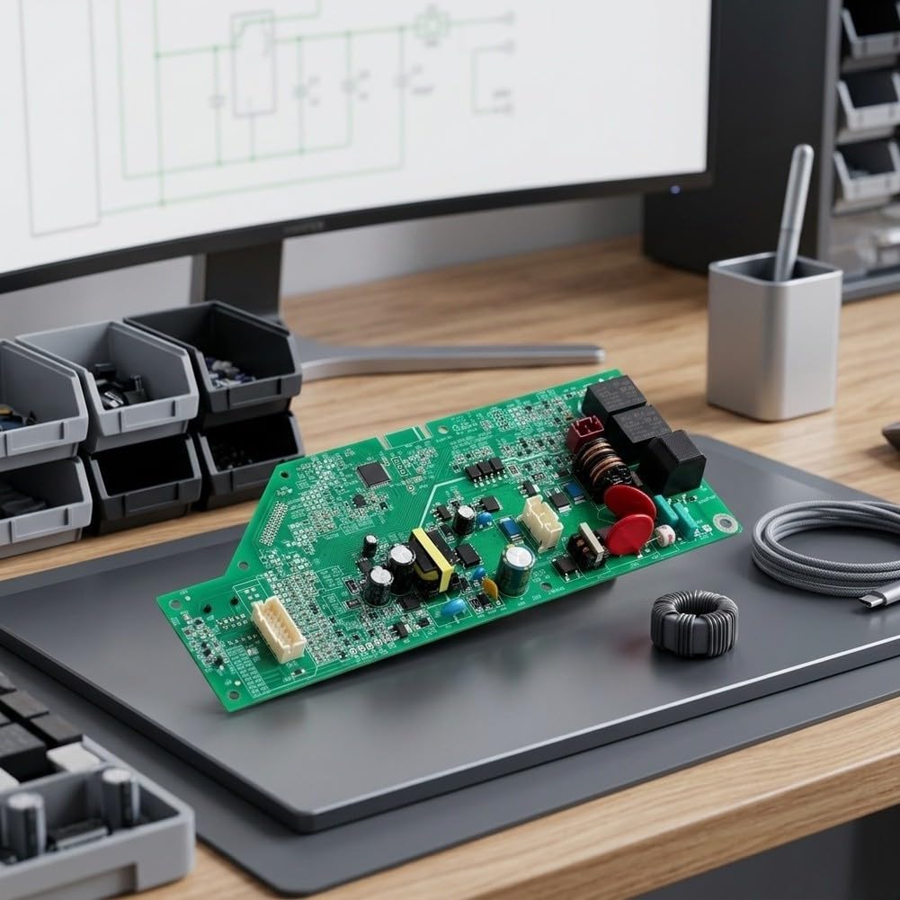 Placa de control de lavavajillas GE WD21X24900 – Interfaz de usuario actualizada, reparación de problemas de ciclo, modelos compatibles 38 x 6 x 6 cm