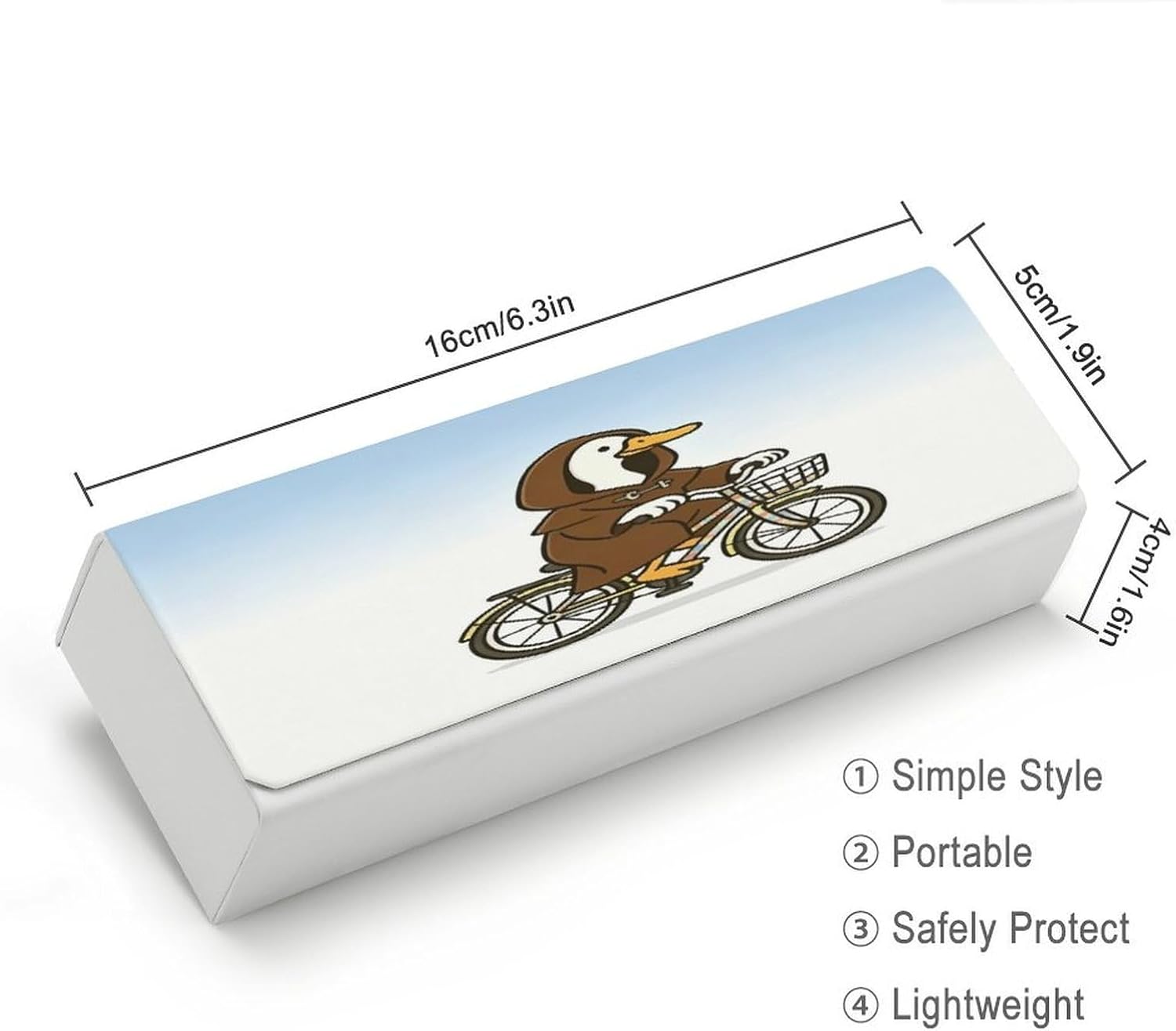 Funny Goose Glasses Case Eyeglass Case Sunglasses Pouch image 2