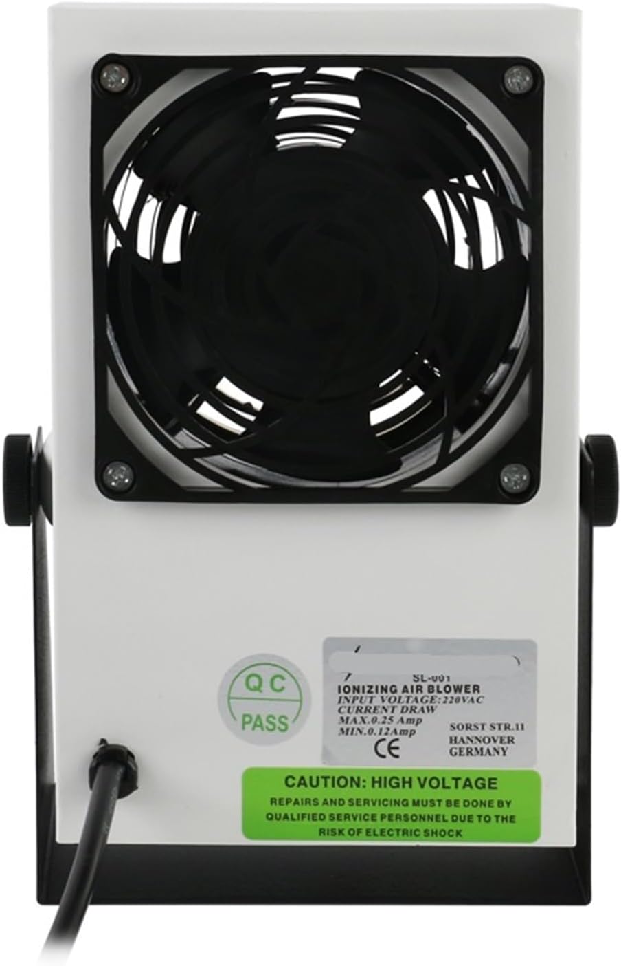 SL-001 Anti-static Benchtop Ionizing Air Blower Fan Ion Anti-Static Eliminate Equipment ESD Static Eliminate(SL-8010D,US)