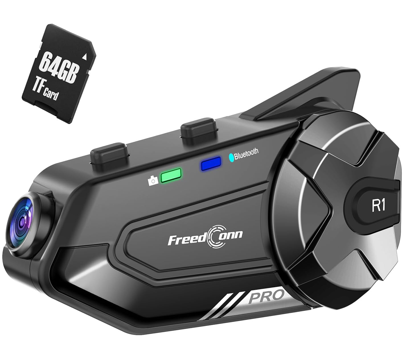 FreedConn R1Pro バイクインカム カメラ付き ドラレコ