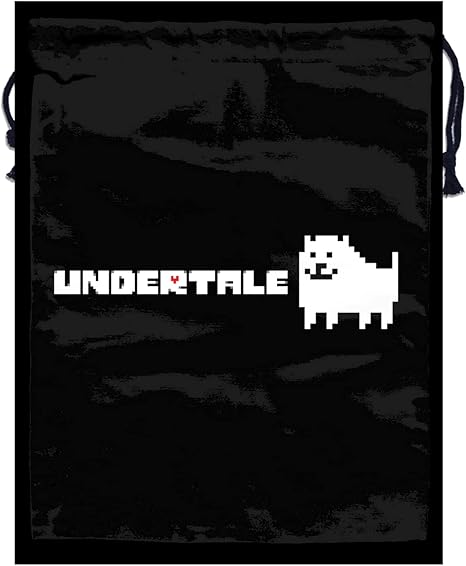 Amazon Co Jp 旅行出張用収納バッグ 巾着袋 収納ポーチ アンダーテール 犬 小物いれ 引きひも袋 折りたたみ 保管袋 着替え袋 ギフト袋 ジュエリー袋 整理ポーチ 整理袋 信玄袋 衣類 靴 下着収納袋 アクセサリーポーチ ギフトバッグ 軽量 文房具 オフィス用品