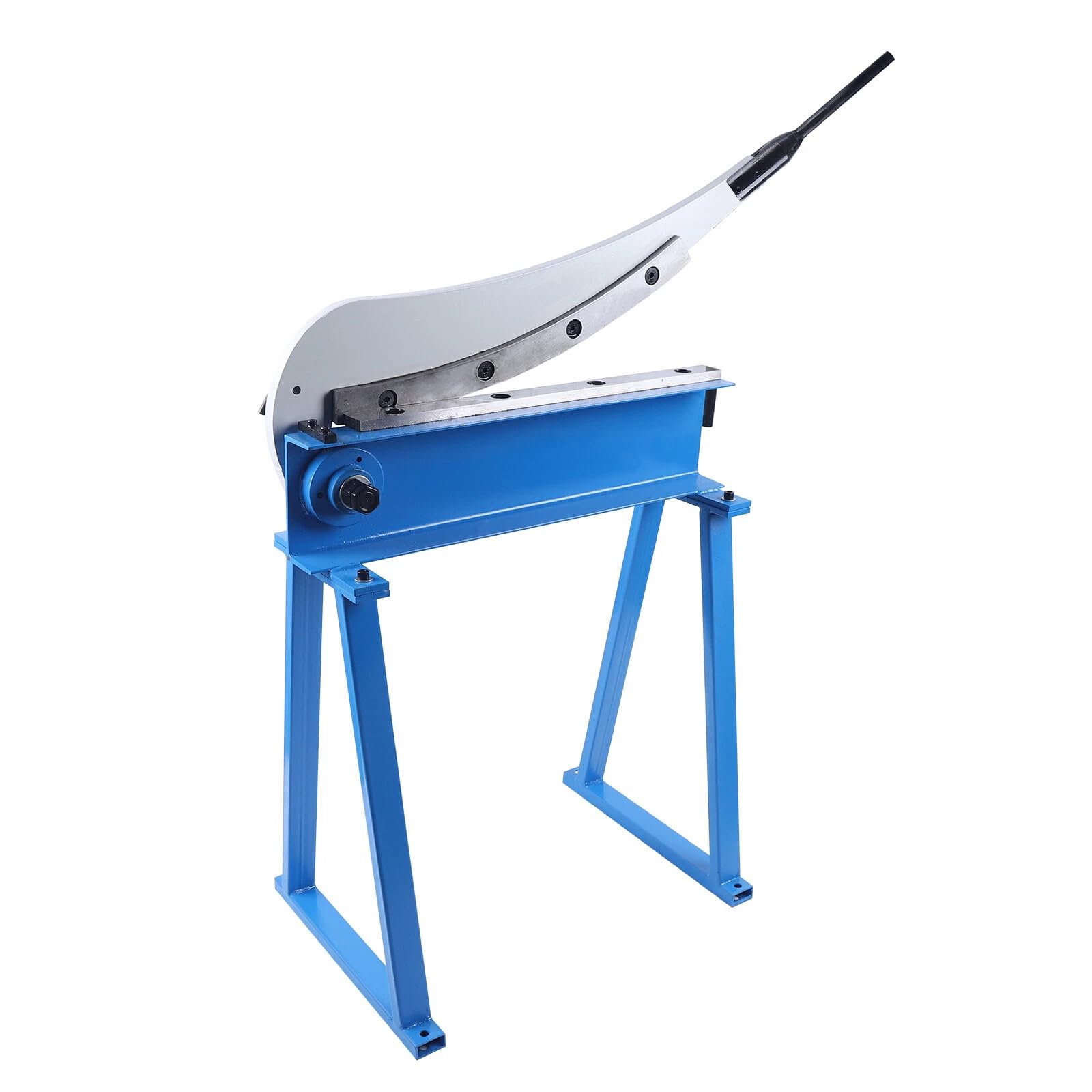 Hochleistungs-Blechschere hochpräzise Metallschneidemaschine, Blechschere 55–60 HRC scharfe Klingen 80*38*130 cm blau Hochleistungs-Schneidwerkzeug für Bau- Heimwerker- und Metallbearbeitungsprojekte