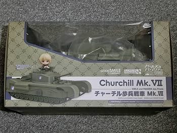 ねんどろいどもあ ガールズ&amp;パンツァー 最終章 チャーチル歩兵戦車 Mk.VII ノンスケール ABS&amp;PVC製 塗装済みフィギュア z2zed1b ねんどろいどもあ ガールズ&パンツァー 最終章 チャーチル歩兵