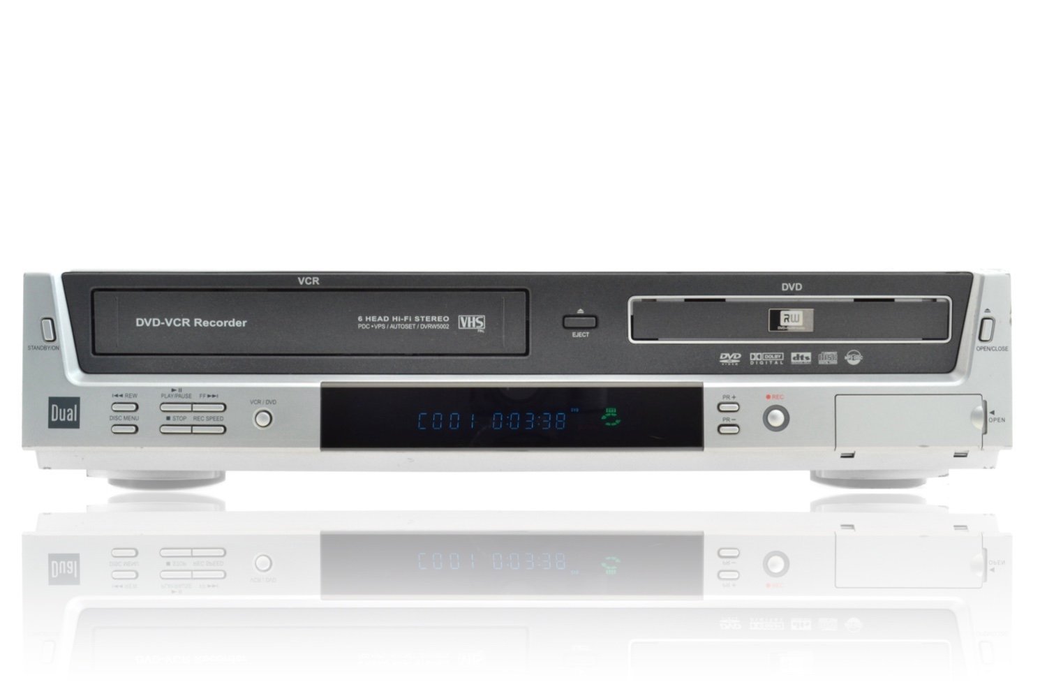 Dual DVRW 5002 DVD-VHS Rekorder