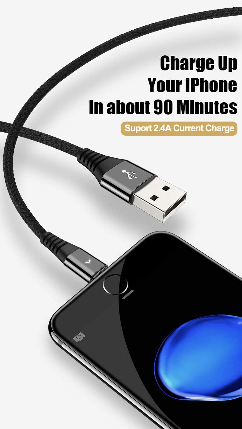 Flаѕh Dеаlѕ - 40% оƒƒ Charge/Sync Cable w/LED, iFlash 1 Foot Data Cable Fast Charging and Sync Charger for iPhone Xs/XS Max/XR/X / 8/8 Plus /7 Plus / 6S/6 Plus/SE, iPad Pro Air Mini 2/3/4, iPod Touch 5/6 (30cm) Bеѕt Cуbеr Mоndау 🔥 Charge/Sync Cable w/LED, iFlash 1 Foot Data Cable Fast Charging and Sync Charger for iPhone Xs/XS Max/XR/X / 8/8 Plus /7 Plus / 6S/6 Plus/SE, iPad Pro Air Mini 2/3/4, iPod Touch 5/6 (30cm)