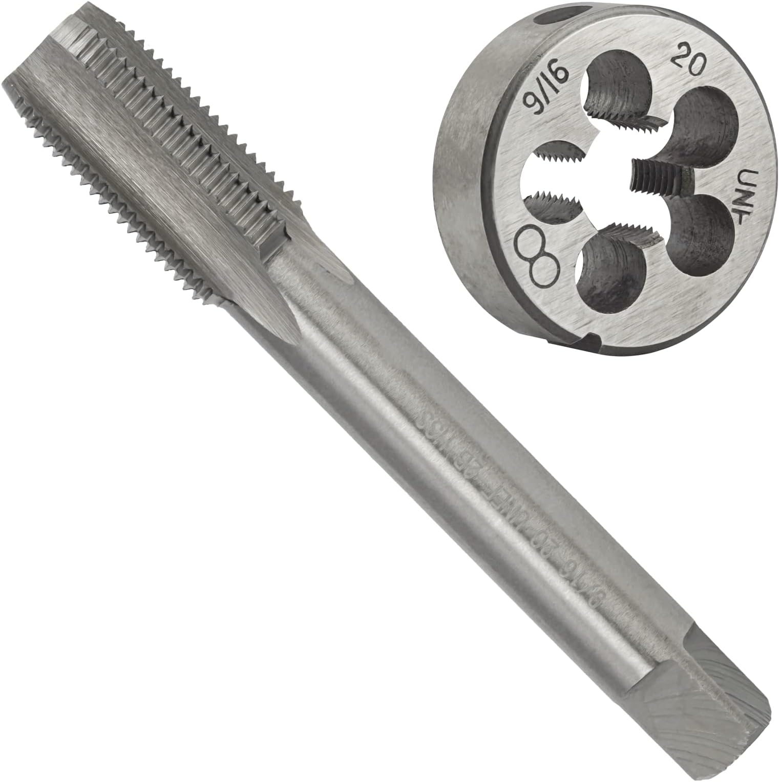 HSS 5/16-24 UNF Left Hand Thread Die - High Speed Steel, 25mm OD, 9mm Thick-804707