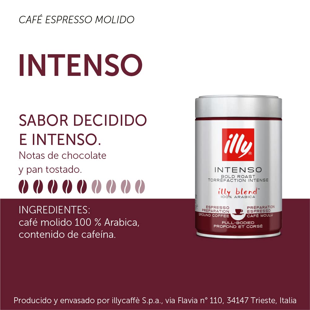 illy Espresso mielone, intensywne, aromatyczne 250 g