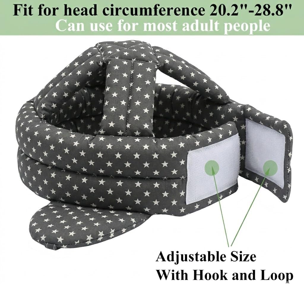 Thick Soft Elderly Protective Hat, Special Needs Hat, with Breathable