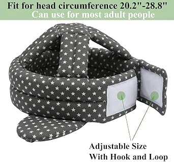 Thick Soft Elderly Protective Hat, Special Needs Hat, with Breathable