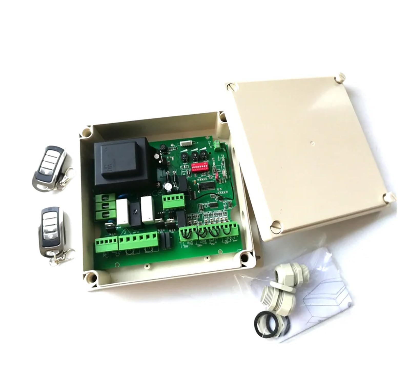 Garagentoröffner, 220VAC Automatische Drehtoröffner Motorantrieb Platine Elektronische Karte Controller for Automatische Toröffner Dual Passend für vielseitige Tore (Size : 1 UK)