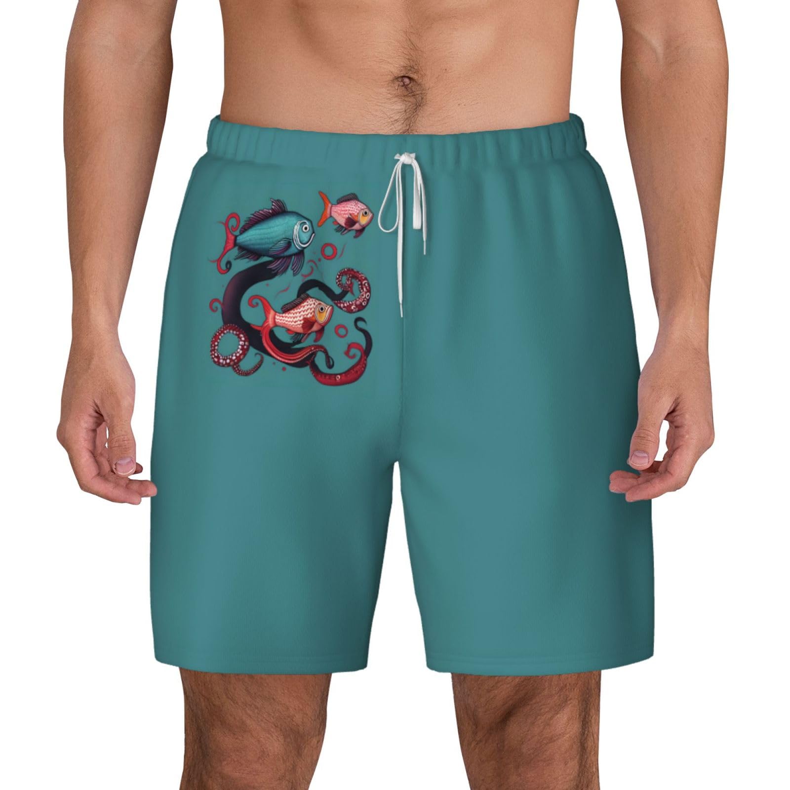Traje de baño para hombre transpirable que evita la humedad en la ropa de playa 8