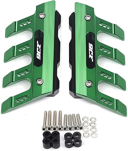 Vista 4 de Accesorios de motocicleta, protección contra caídas, guardabarros delantero, guardabarros, deslizadores de aluminio CNC para Yamaha Xj6 XJ6 XJ 6