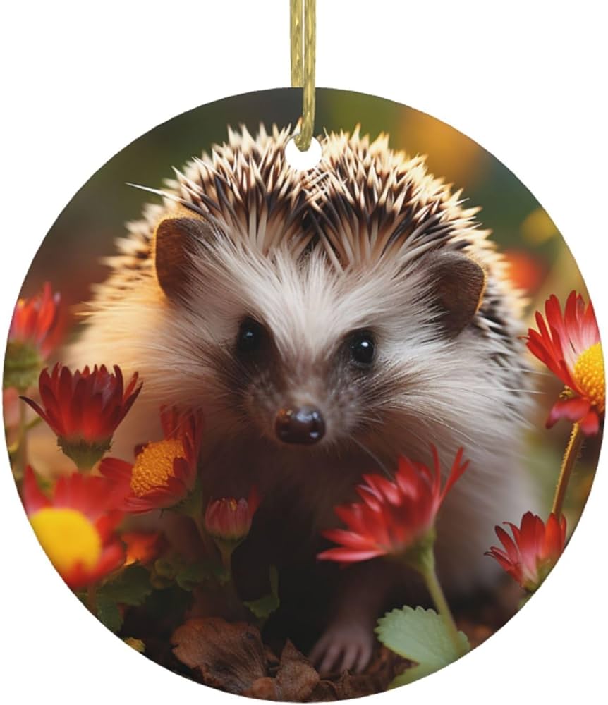 Hedgehog ornament christmas Clearance