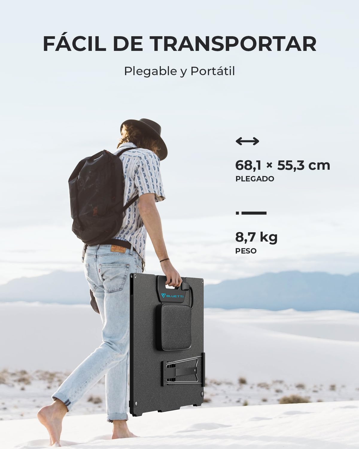 BLUETTI Elite 200 V2 Generador Solar con 200W Panel Solar (Enviar por Separado), 2073,6Wh Estación con 2 Tomas de CA 2600W,17 Años de Vida LiFePO4 para Acampadas, Fuera de Red, Cortes