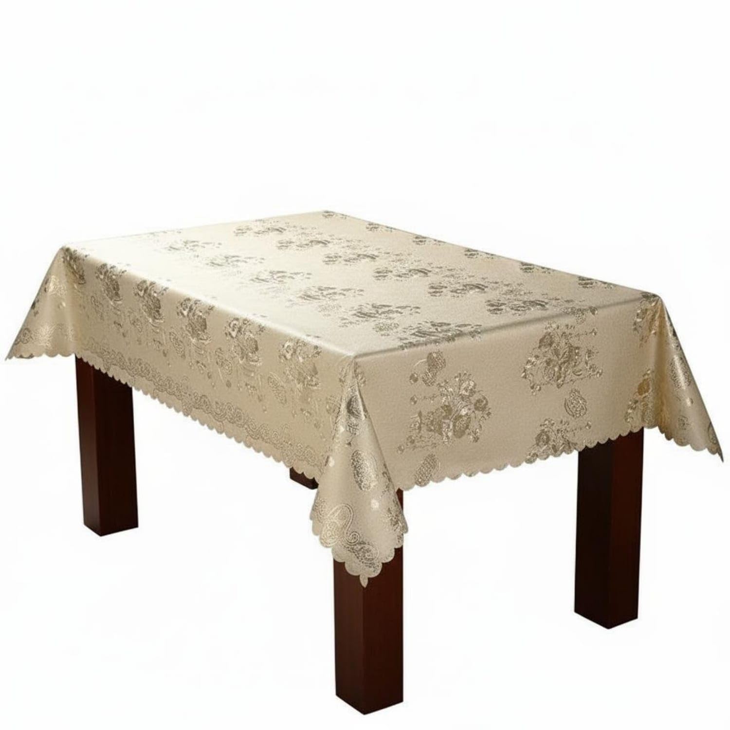 PVC Tablecloth Oil-Resistant PVC Table Cloth Waterproof Tablecloth Luxury Design Waterproof Dining Table Cover Heat Resistant, 100 * 160cm Oval, Princess Basket | Home & Garden-image-37