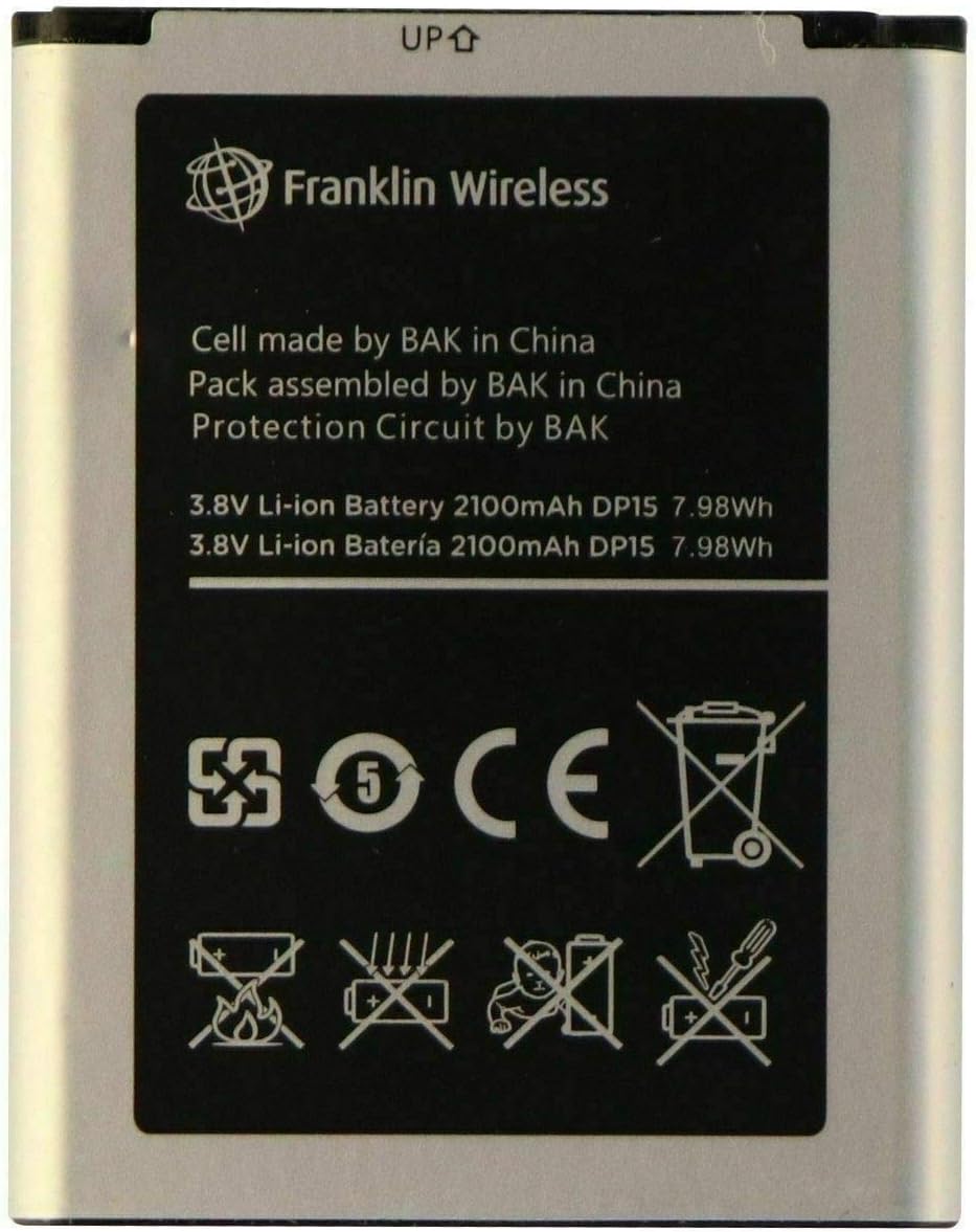 New Battery Franklin Wireless MHS900L Verizon Ellipsis Jetpack V604454AR