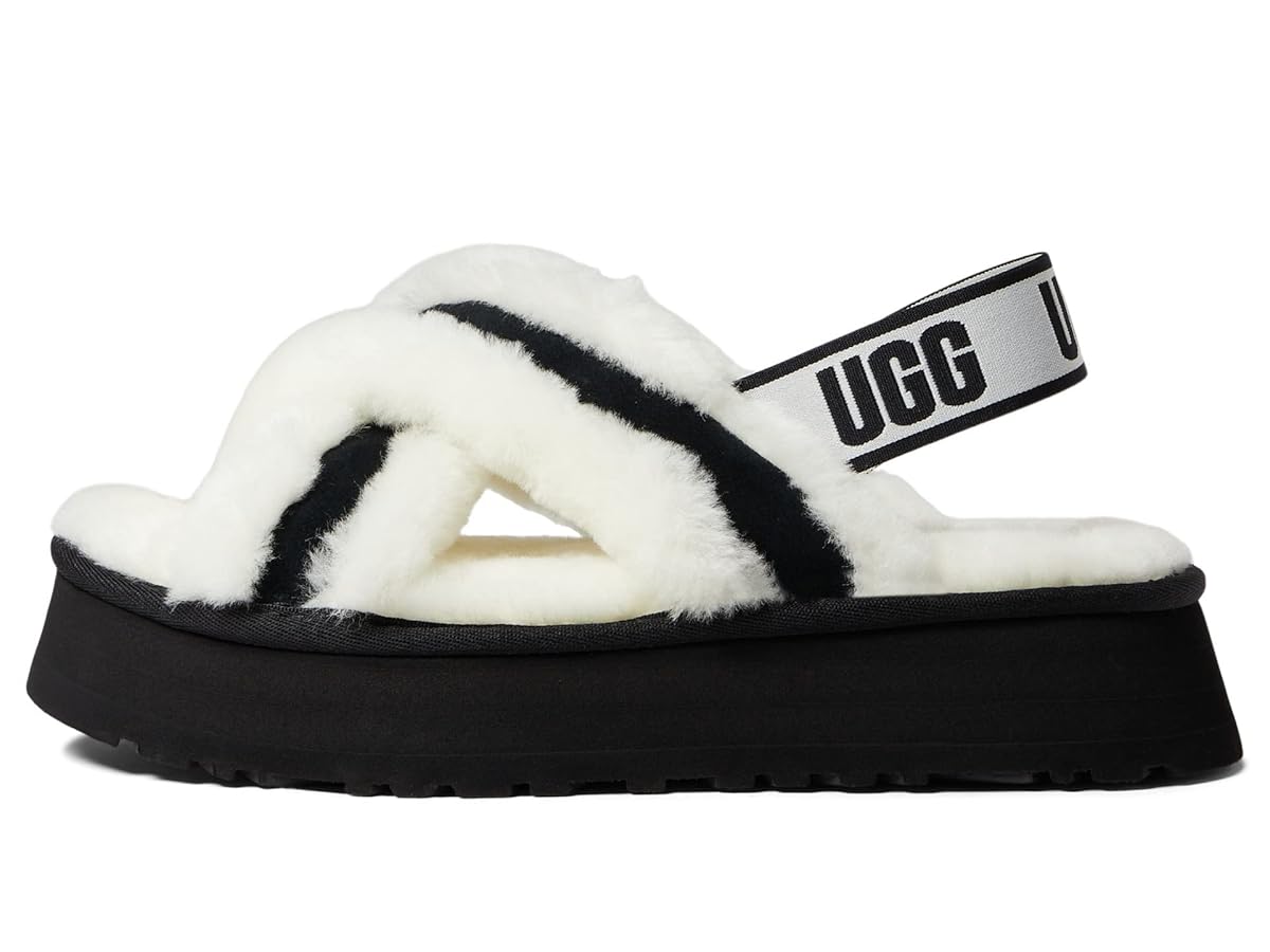 Amazon | UGG レディース ディスコ クロス スライド スリッパ