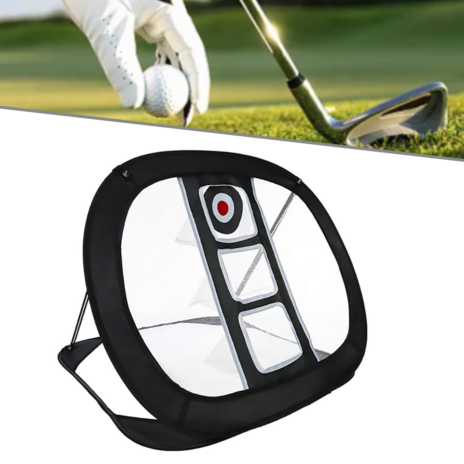 Golfs Chipping Net Practice Net Golfing Targets Net Golfs Chipping Practice Net for Outdoor Indoor Backyard Foldable