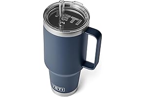Yeti 42 oz Rambler Tumbler with Handle and Straw Lid: the Perfect...