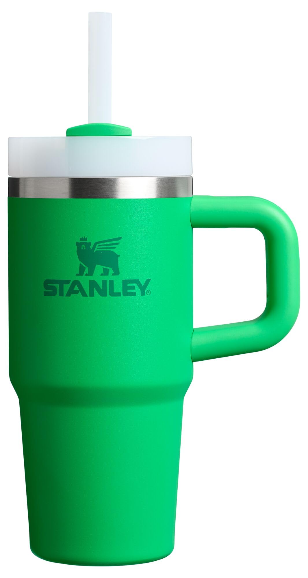 STANLEY Quencher H2.0 Tumbler with Handle and Straw 14 oz | Flowstate 3-Position Lid | Cup Holder Compatible for Travel | Insulated Stainless Steel Cup | BPA-Free | Meadow