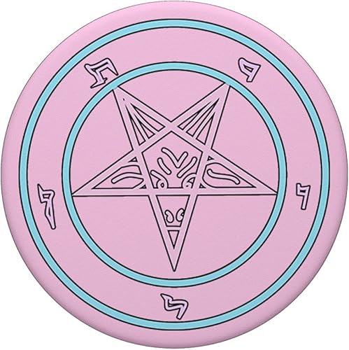 Miniatura 8 de Sigil of Baphomet Pastel Goth Occult Harajuku Yami Kawaii PopSockets MagSafe PopGrip para iPhone