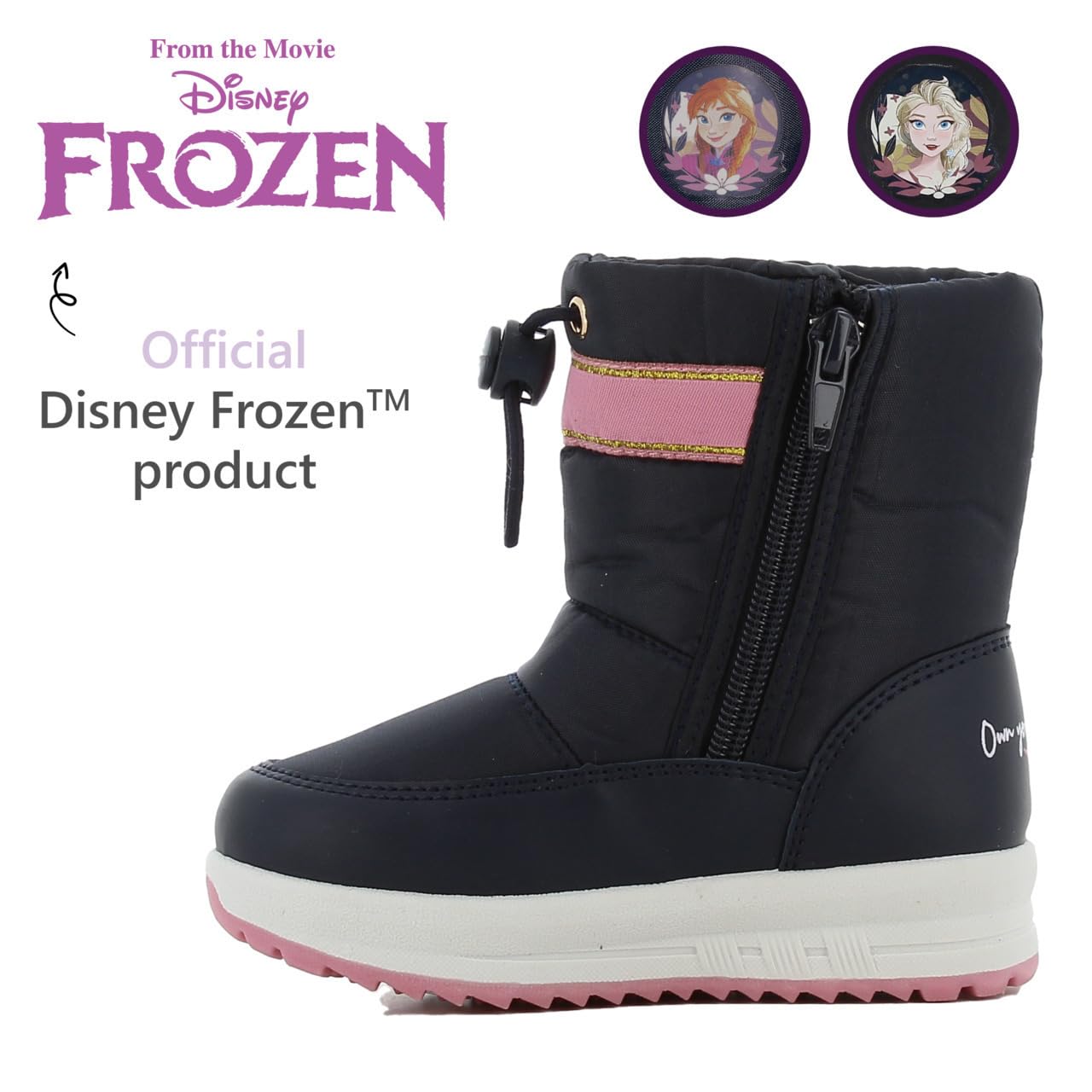 Leomil Frozen Schneestiefel Kinder