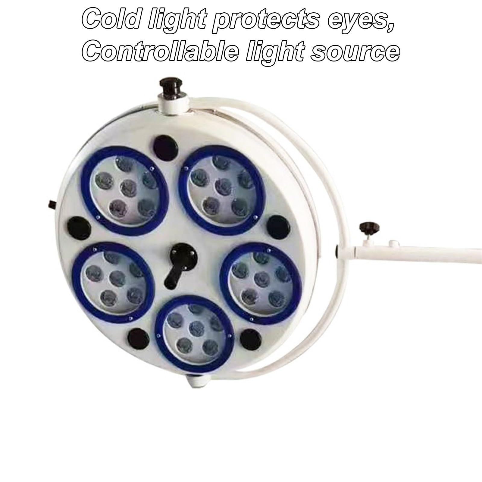 Mobilna Lampa do Badań Chirurgicznych, Lampa do Badań Bezcieniowych, Regulowana Głowica Lampy, Sterowane źródło światła, Klinik Ginekologicznych i Salonów Kosmetycznych