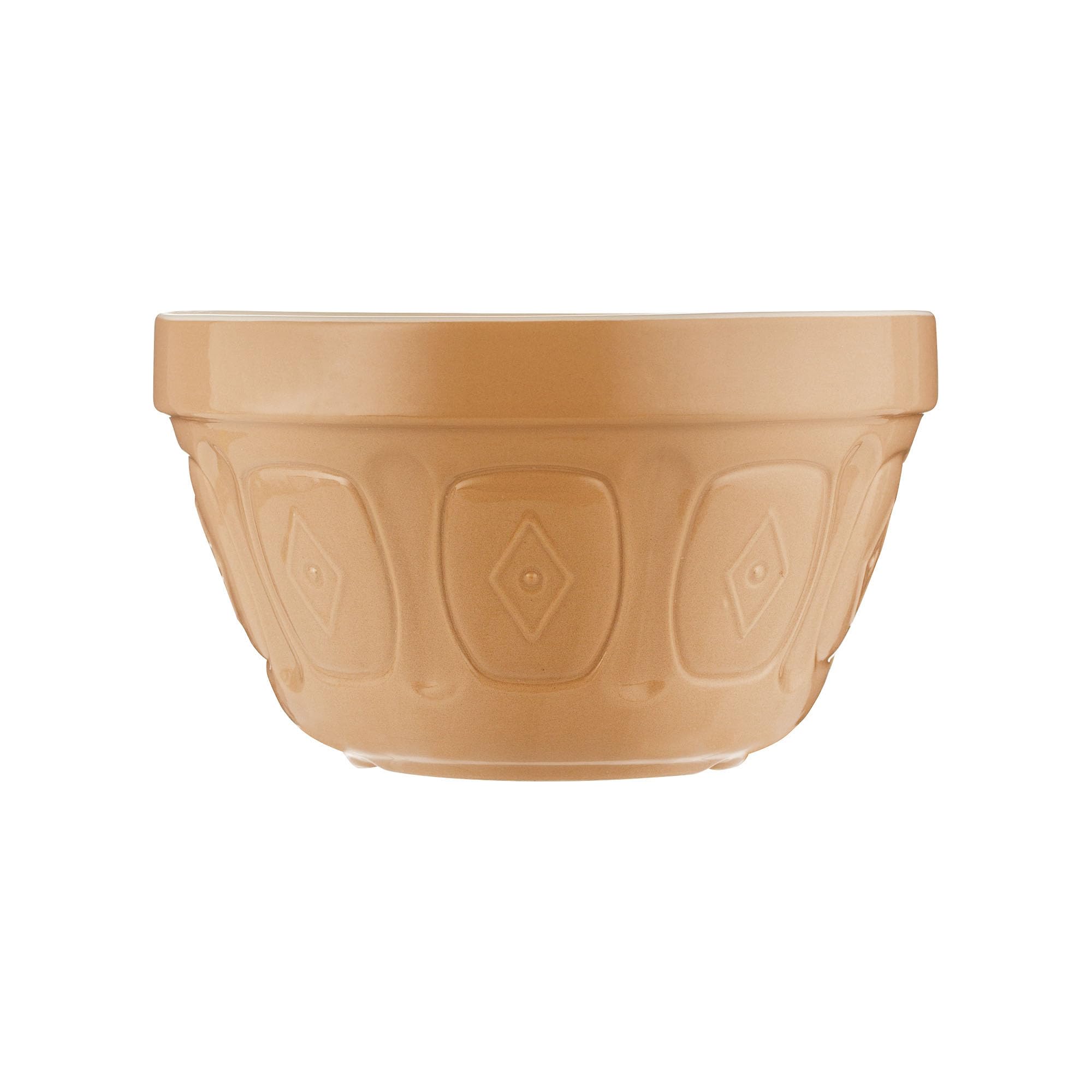 Mason Cash Cane Pudding Basin 16cm | 900ml Traditional Steaming Bowl Earthenware