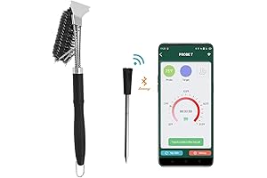 Wireless Meat Thermometer with Bluetooth | 0ft Wireless Range | for The...