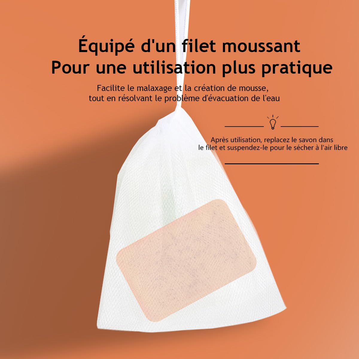 Savon au Curcuma et Acide Kojique – Nettoyant Visage & Corps, Mousse Dense avec Filet Inclus – Soin Botanique Équilibrant – Lot de 10 x 108g