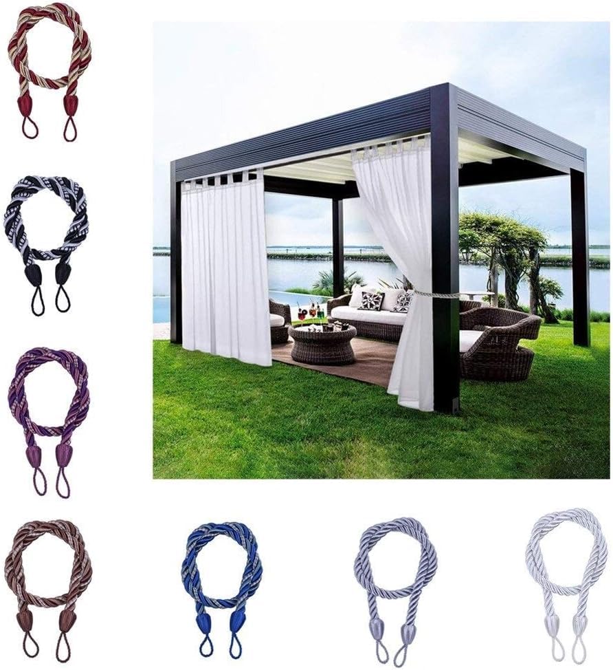Cuerdas de sujeción para el hogar con diseño sofisticado para cortinas 6