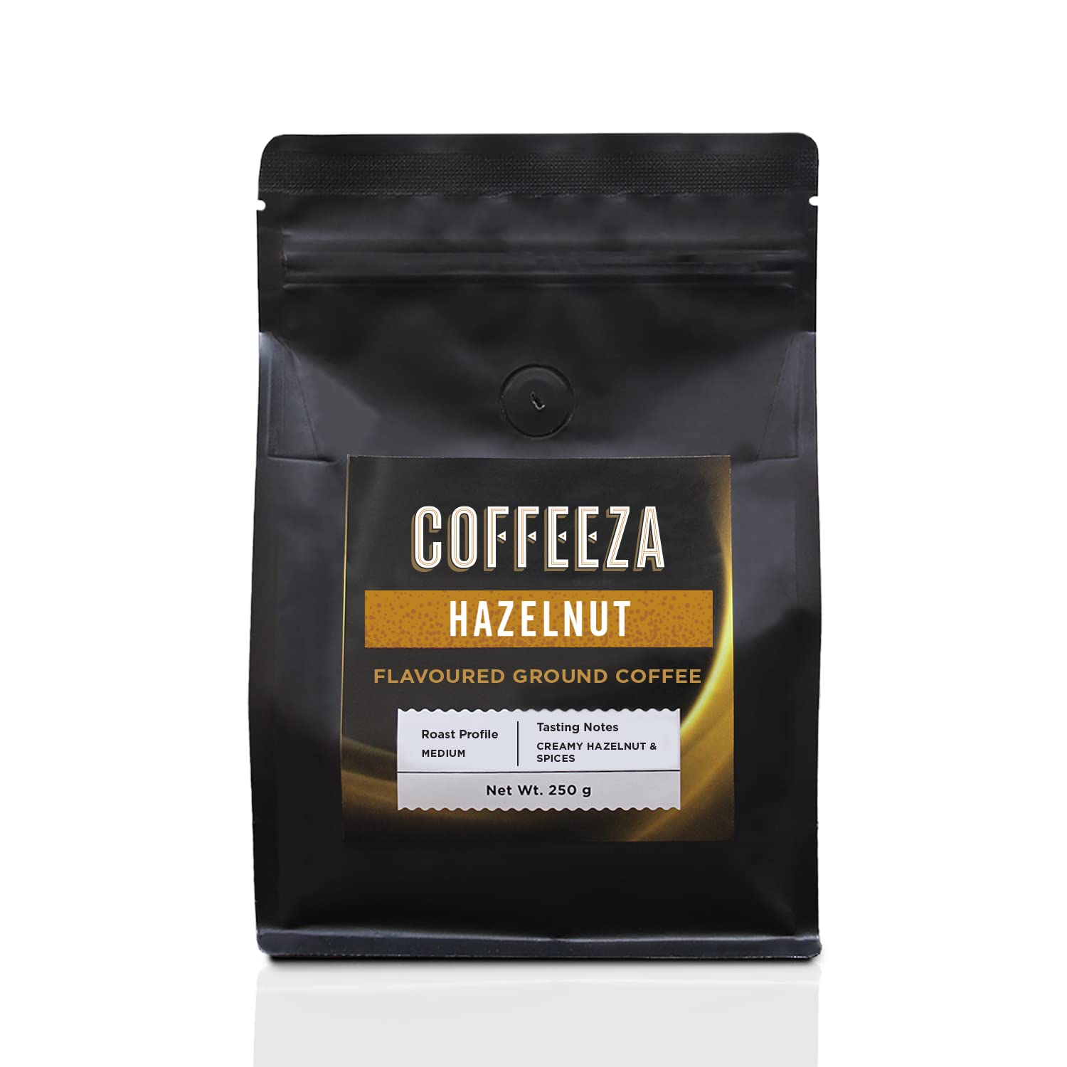 Buy Coffeeza Hazelnut Flavoured Ground Coffee Fine Grind (Espresso