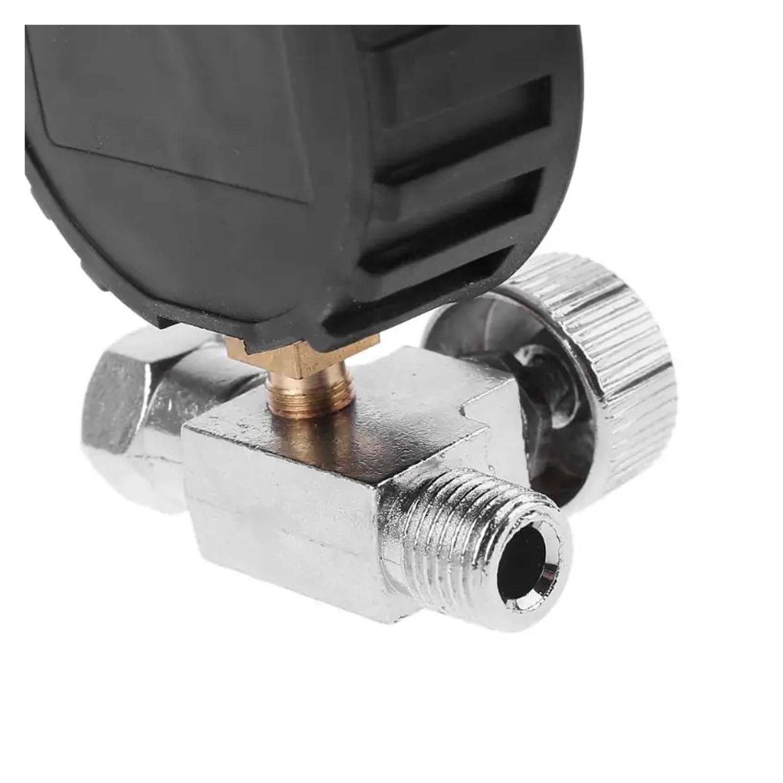 Regulator ciśnienia, 2 Szt. Przełącznik Ciśnienia, Cyfrowy Zawór Sterujący Manometrem Regulatora Powietrza 1/4 "200PSI Do Pistoletu Natryskowego,dla sprężarki powietrza