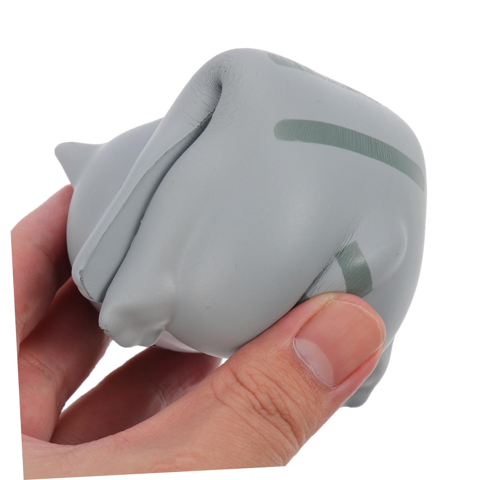 HOMSFOU 5 Pezzi Tappetino Per Mouse Da Polso Tampone Poggiapolsi in Memory Foam Gioco Polsiera Dei Cartoni Animati Per Scrivania Quando Riposo Simpatico Poggiapolsi Per Tastiera Pu Grey