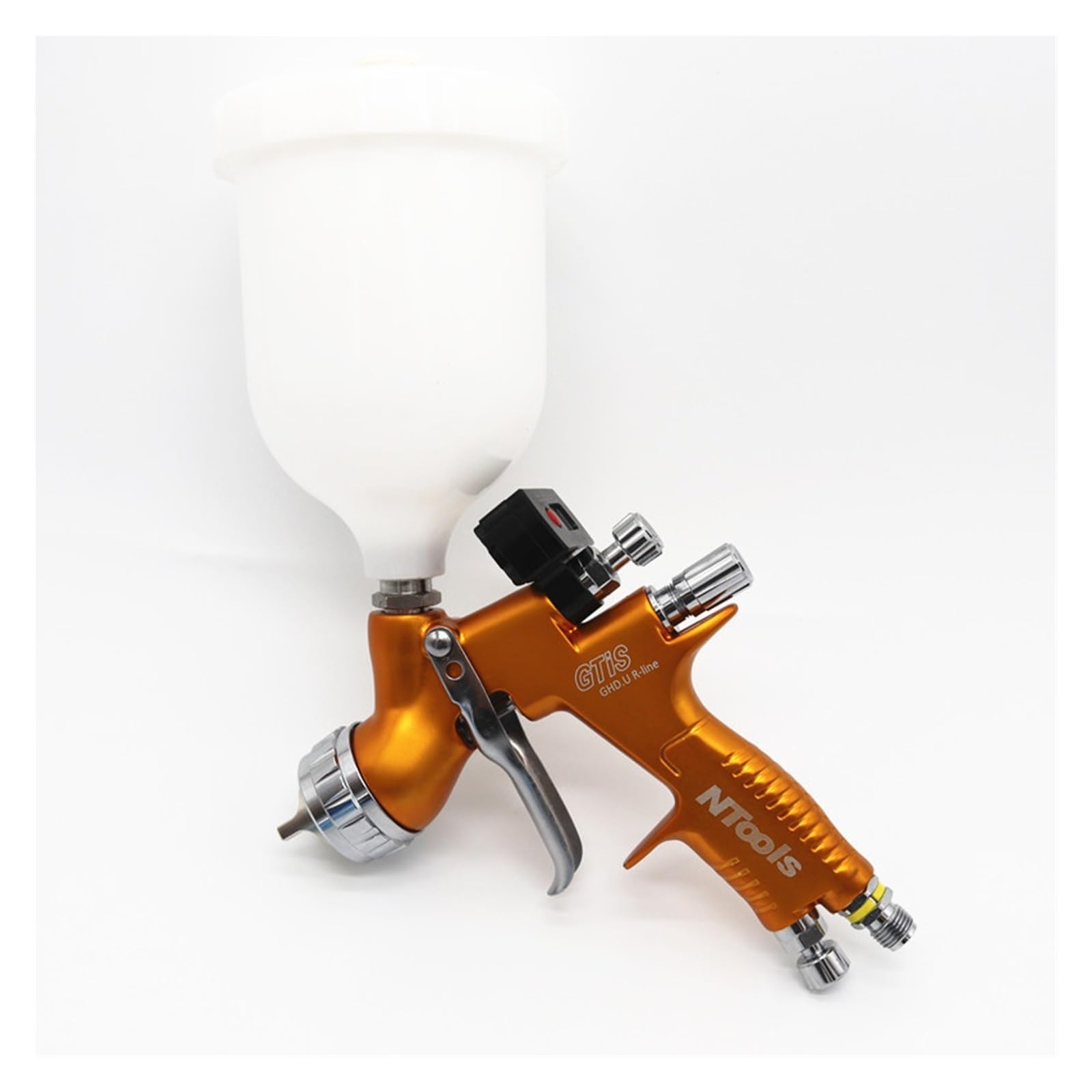 Mini pistolet à peinture à air avec affichage numérique couleur B