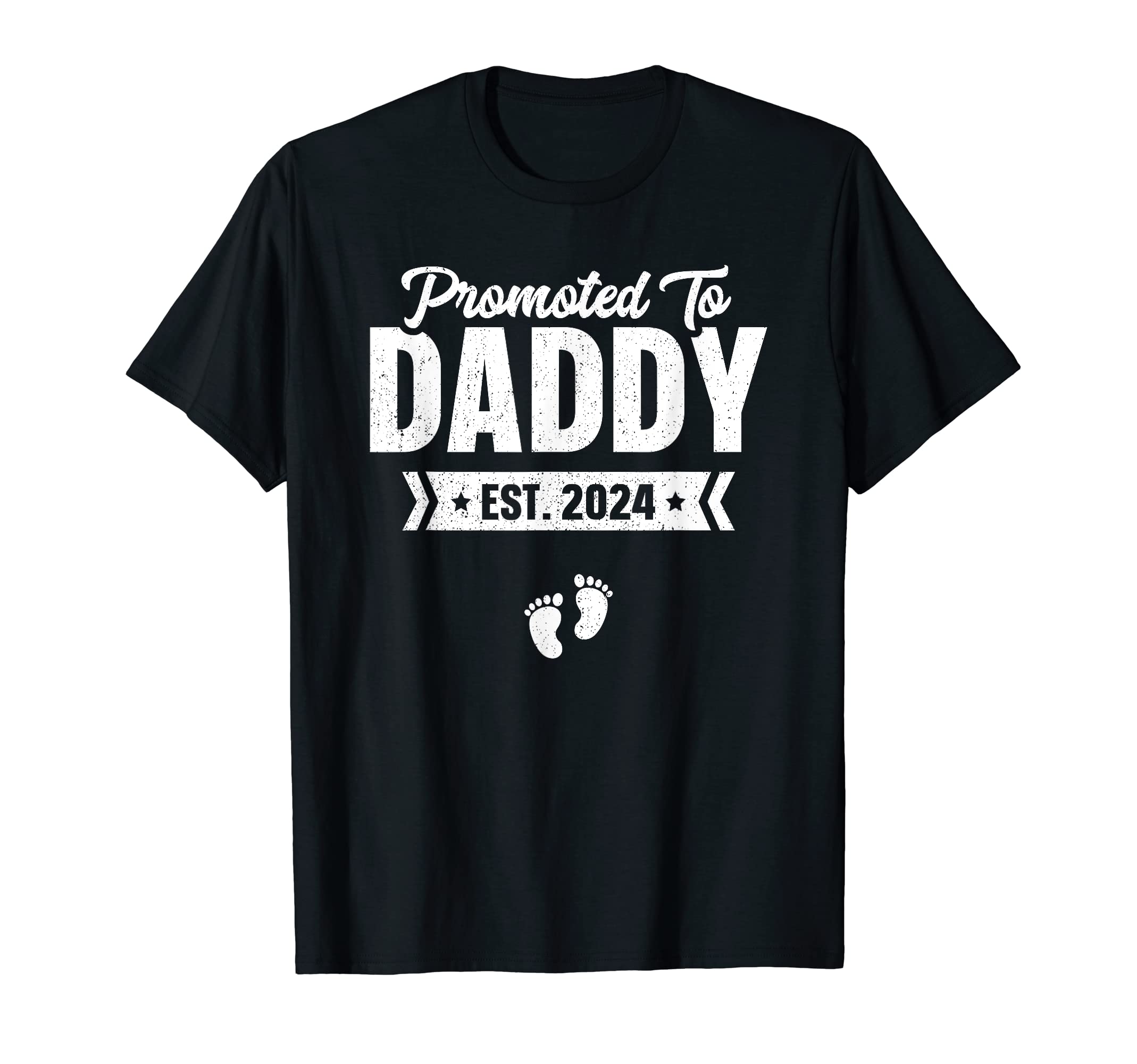 PromotedParents Apparel Co.Promoted To Daddy Est. 2024 Shirt Baby Gift For New Daddy T-ShirtOEKO-TEX STANDARD 100