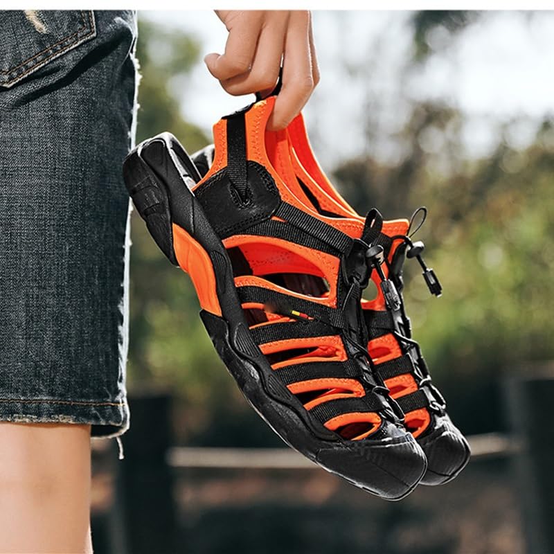 Men Sandals Design Breathable Casual Shoes Men Soft Bottom Outdoor Beach Sandals4