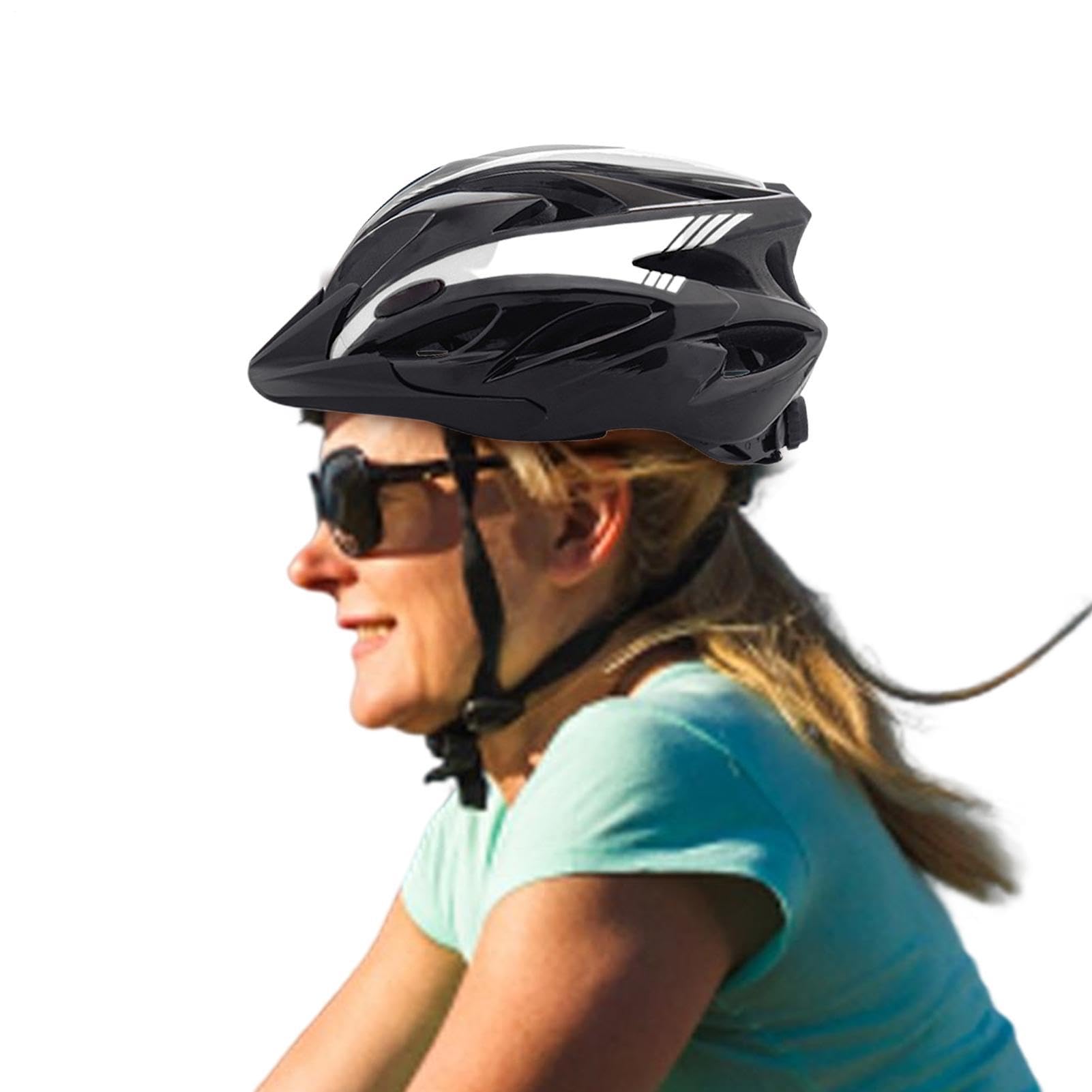 Casco de bicicleta cómodo con tallas ajustables para evitar presión 8