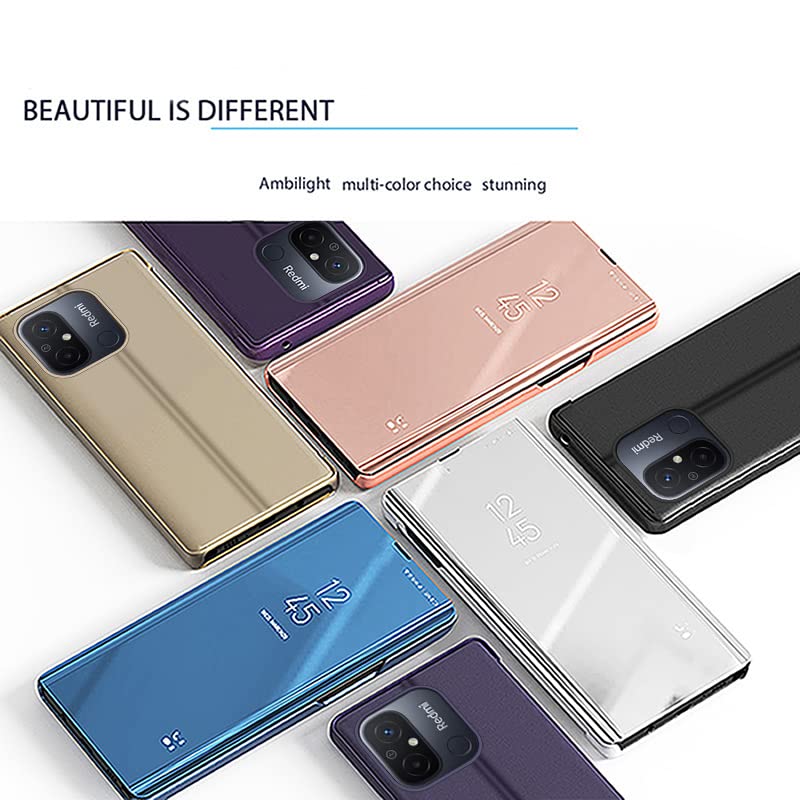 Custodia GAPlus Ultra Sottile Per Xiaomi Redmi 12C - Cover Rigida Opaca Gommata, Antiurto, Viola - 3