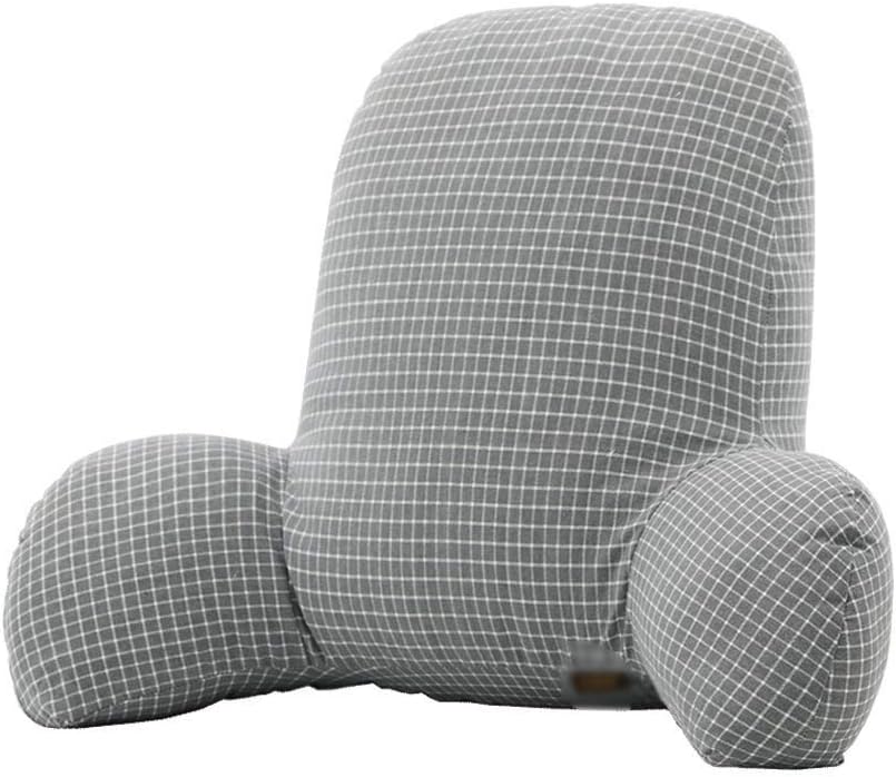 Lumbar Pillow - Lumbar Support Back Pillow Office Chair and Car Seat Cushion Memory Foam with Adjustable Strap and Breathable(Gray)