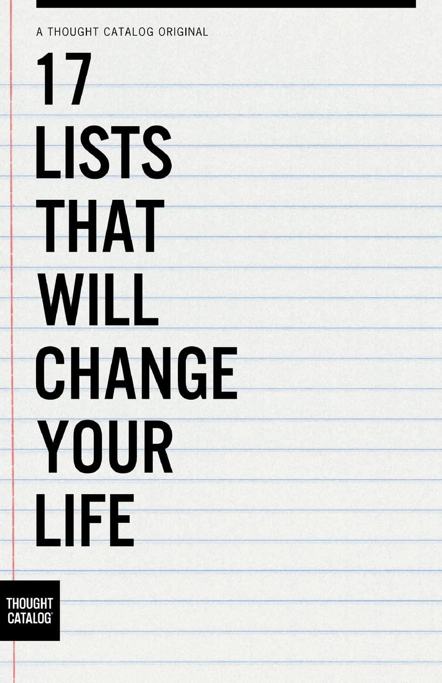 17 Lists That Will Change Your Life Catalog, Thought 9781945796852